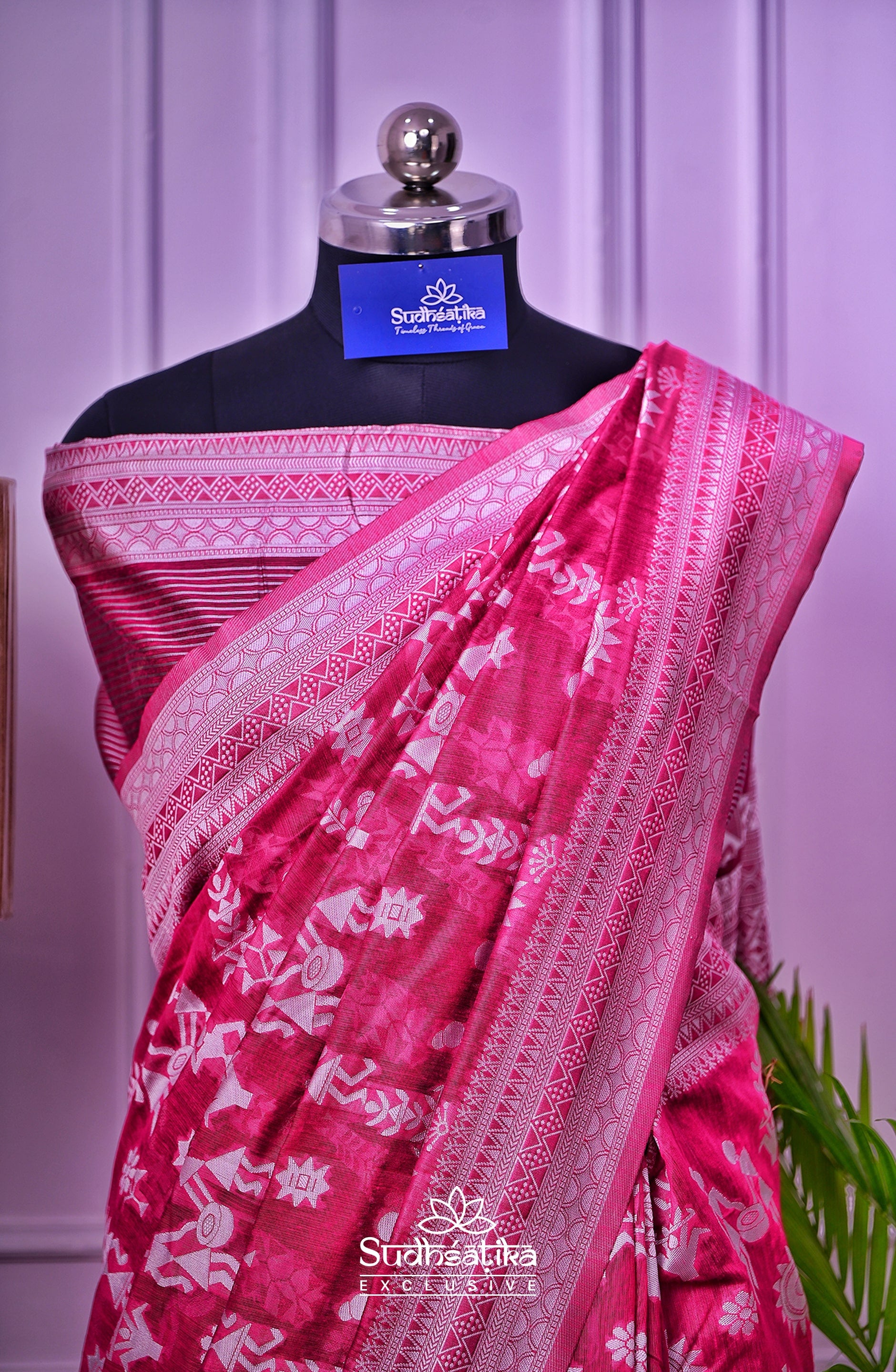 Rani Cotton Saree Lightweight