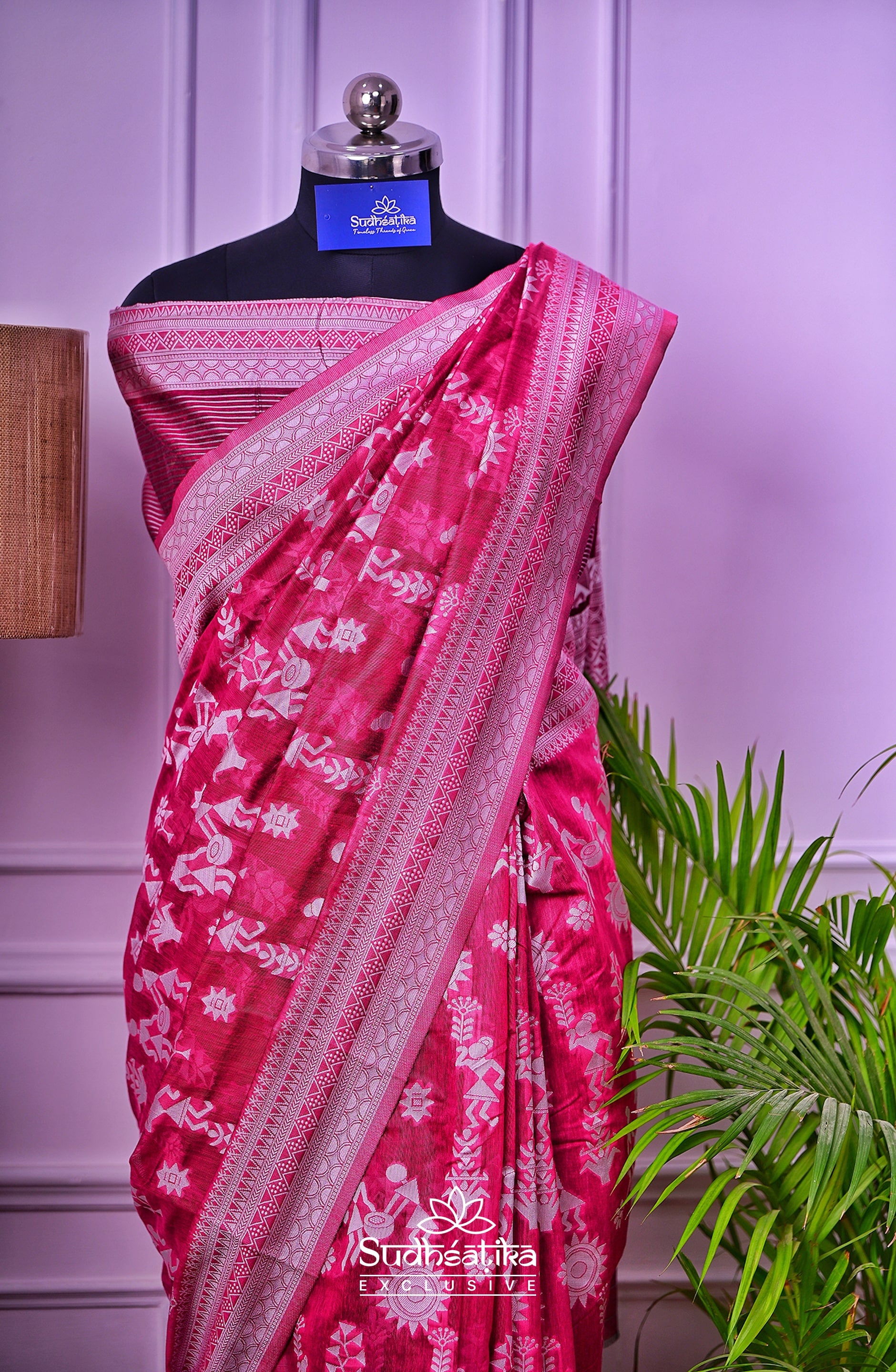 Rani Cotton Saree Lightweight
