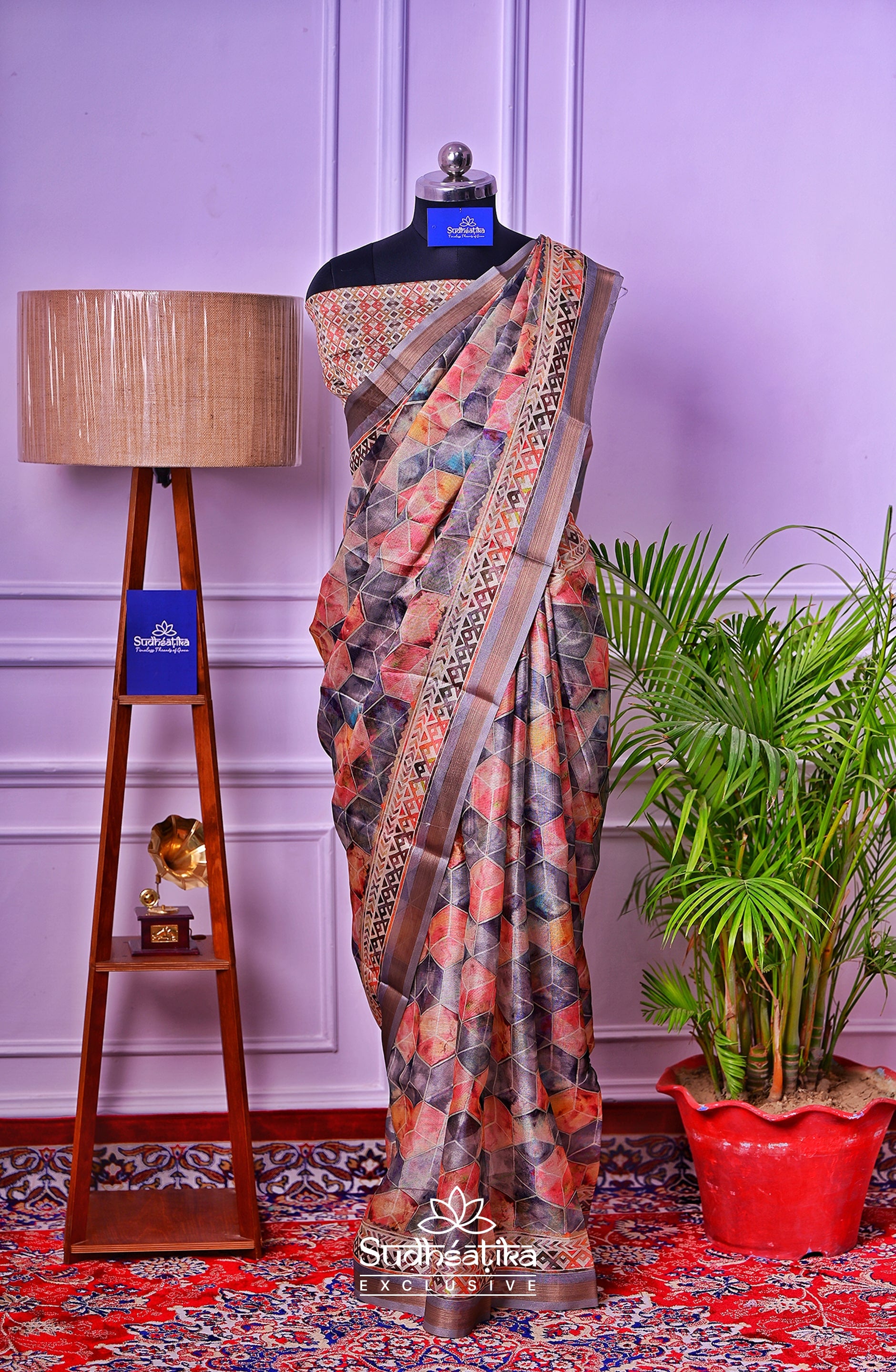 3D Spectrum – Luxe Digital Printed Saree