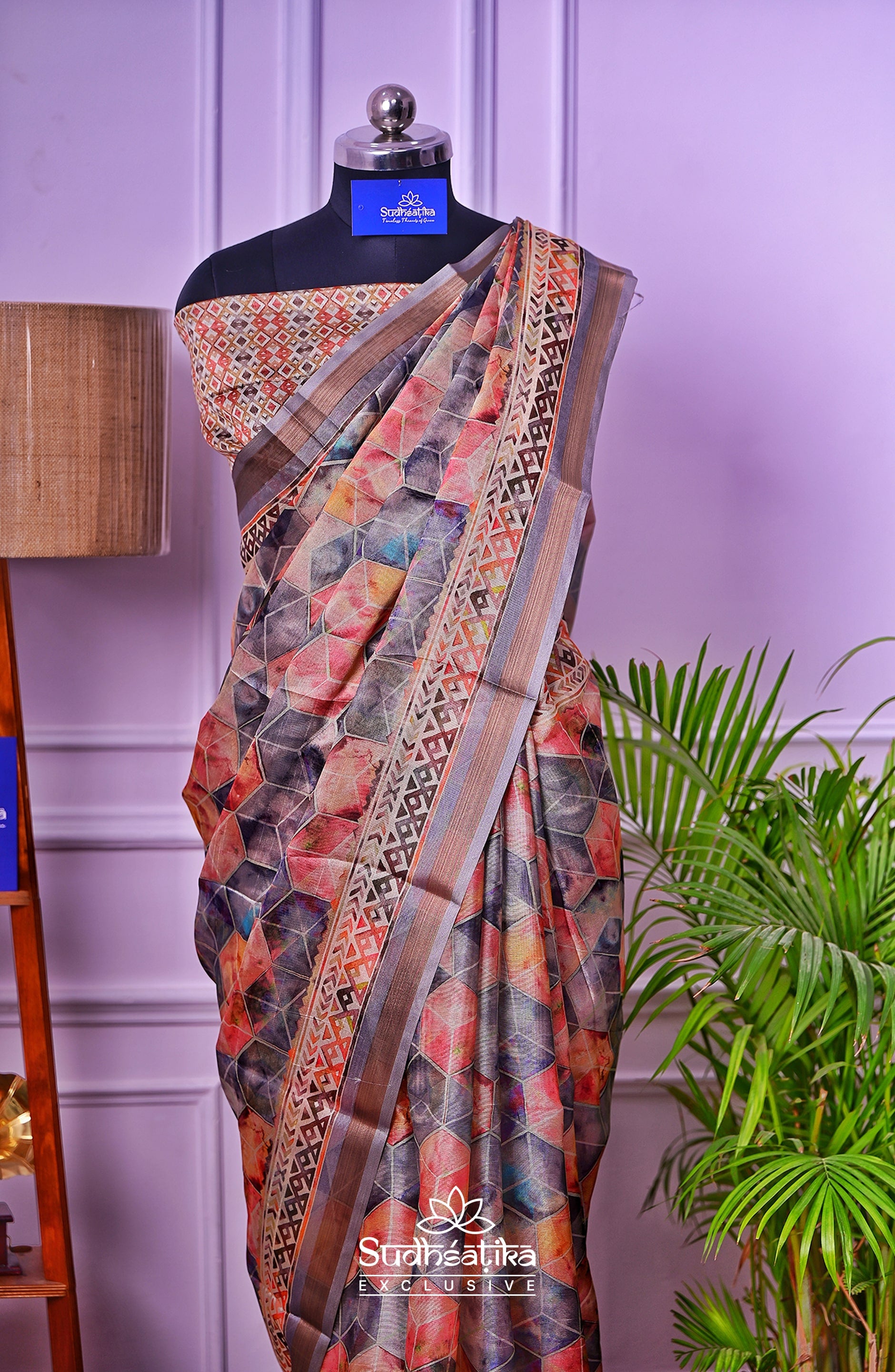 3D Spectrum – Luxe Digital Printed Saree