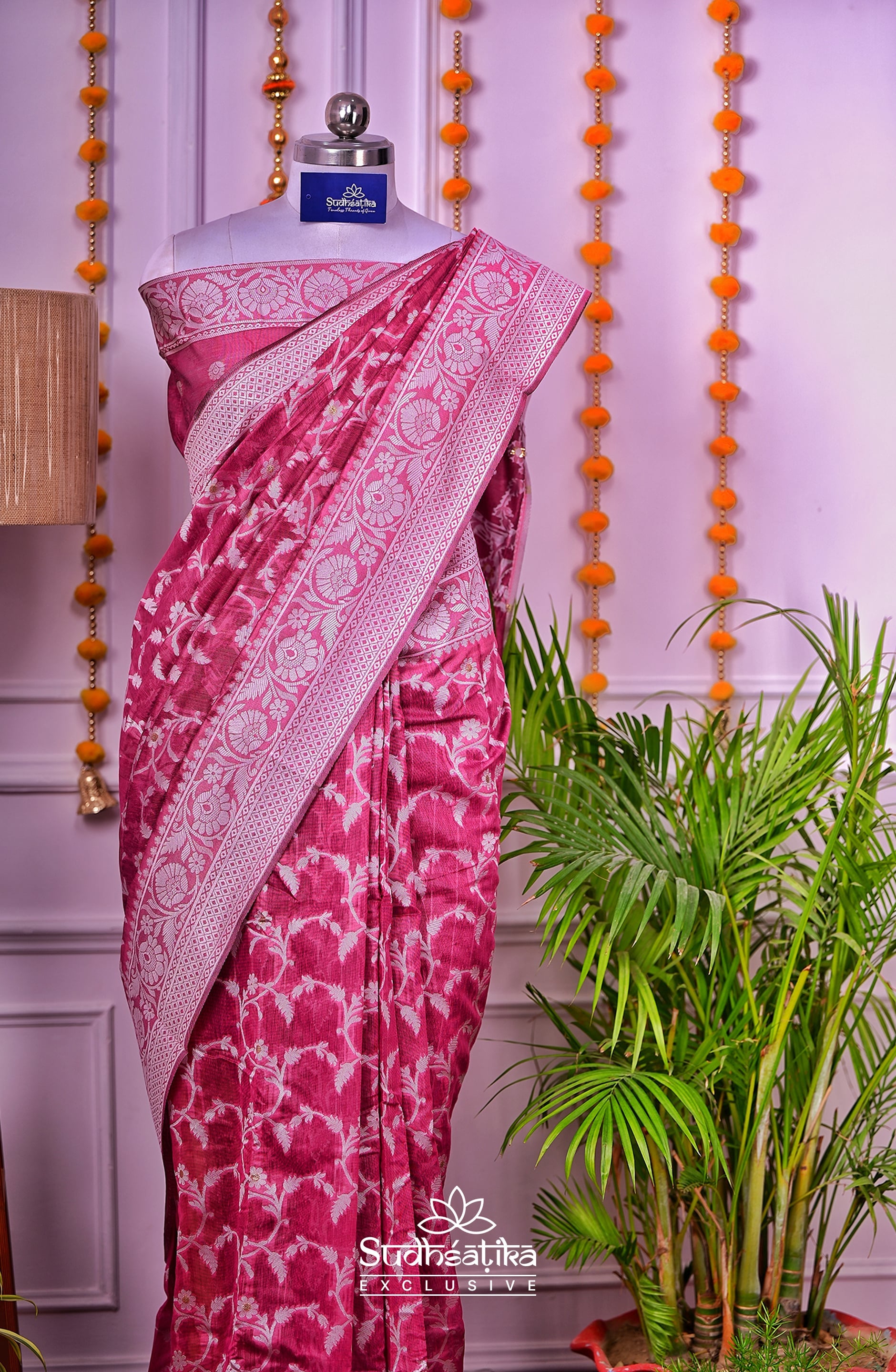 Rani Cotton Saree Lightweight
