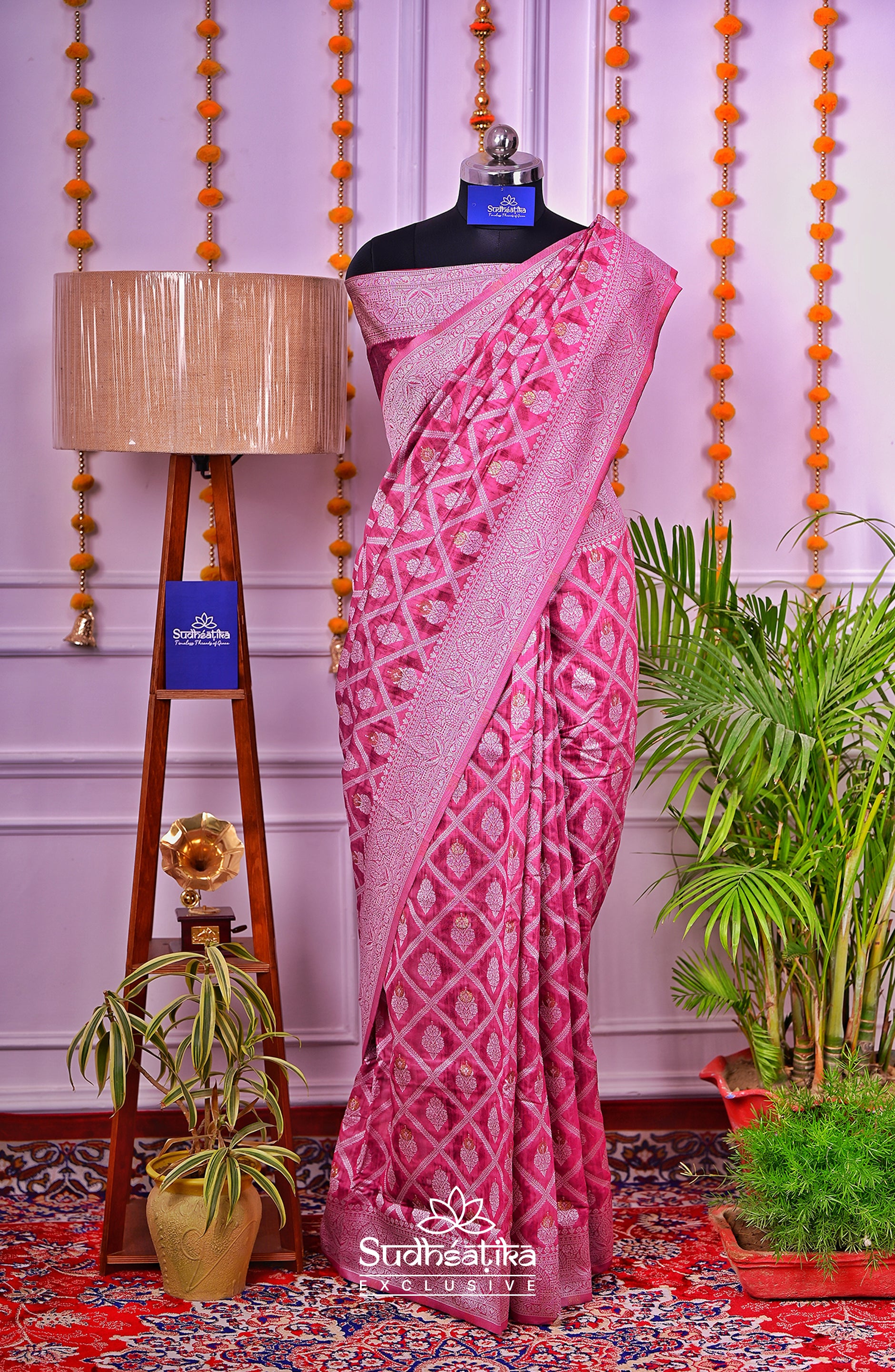 Rani Cotton Saree Lightweight