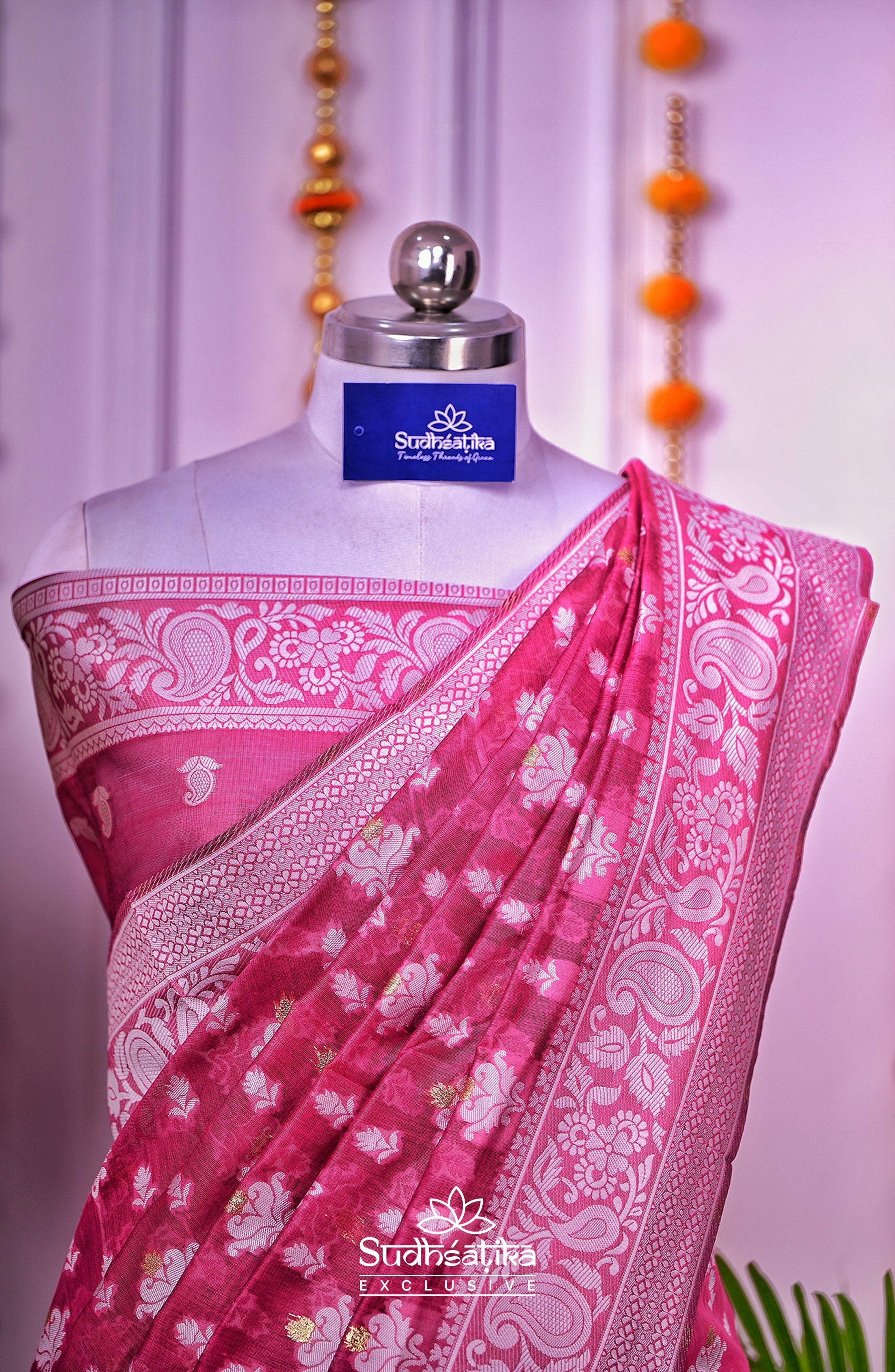 Rani Cotton Saree Lightweight