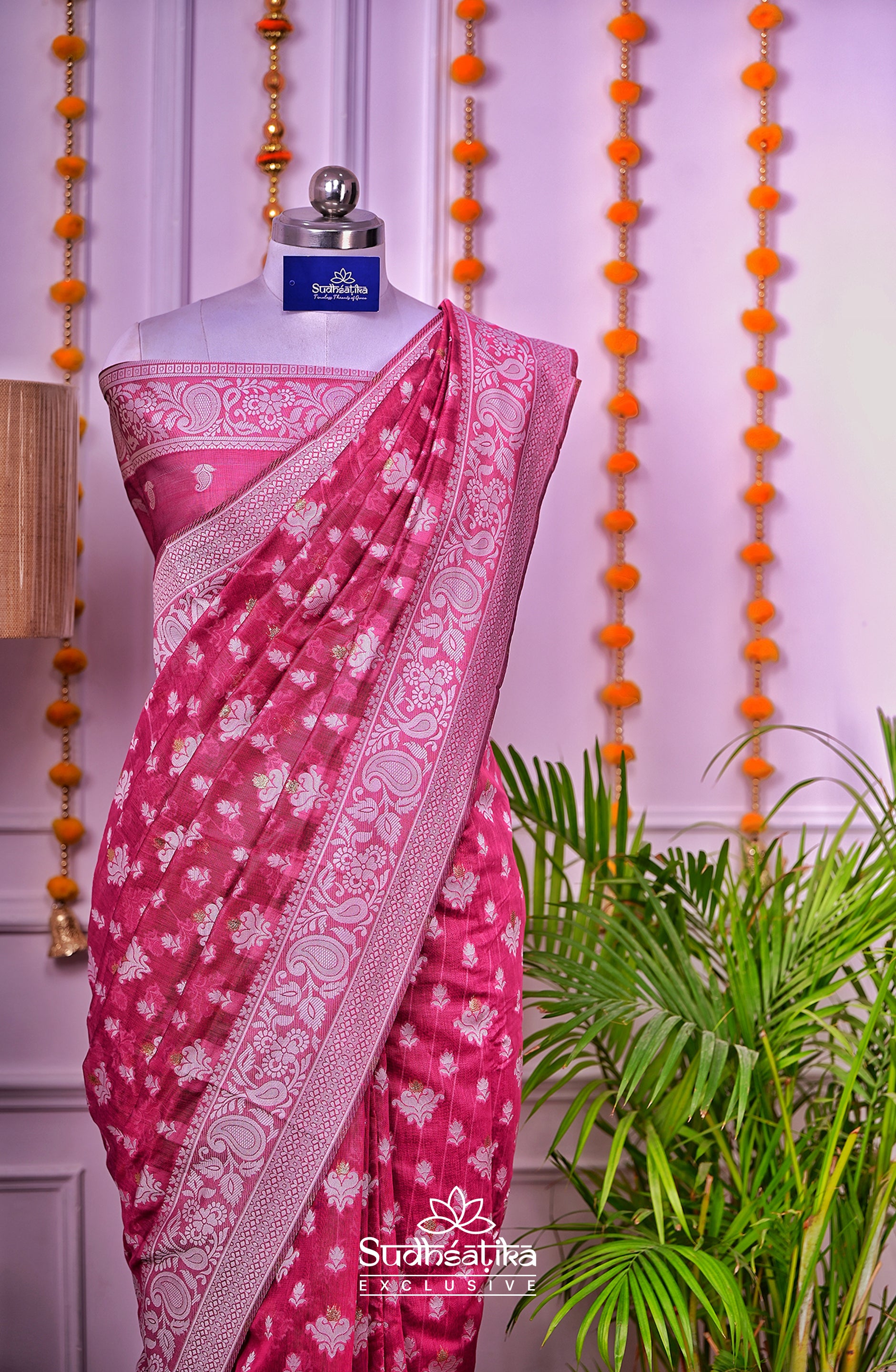 Rani Cotton Saree Lightweight