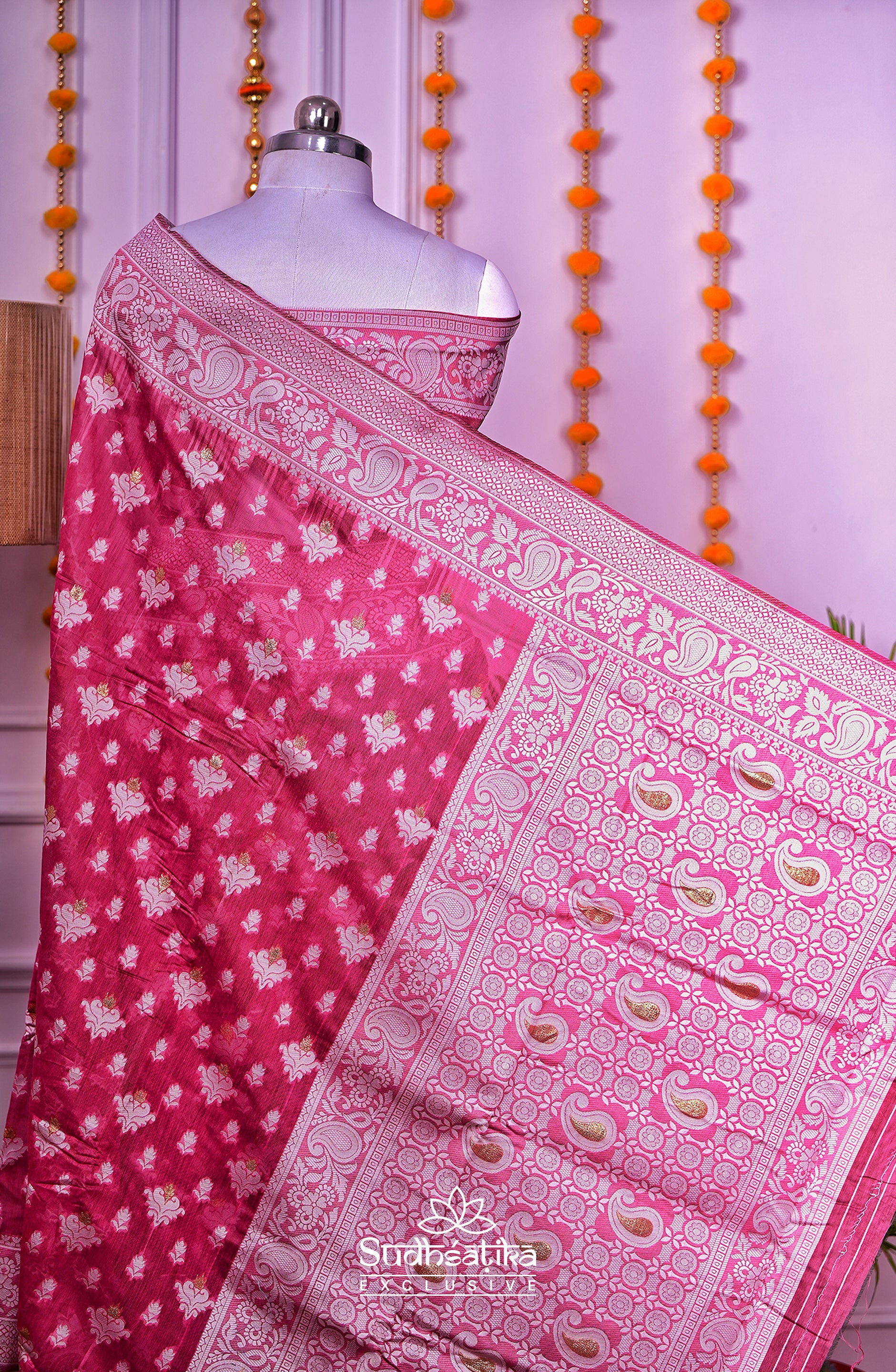 Rani Cotton Saree Lightweight