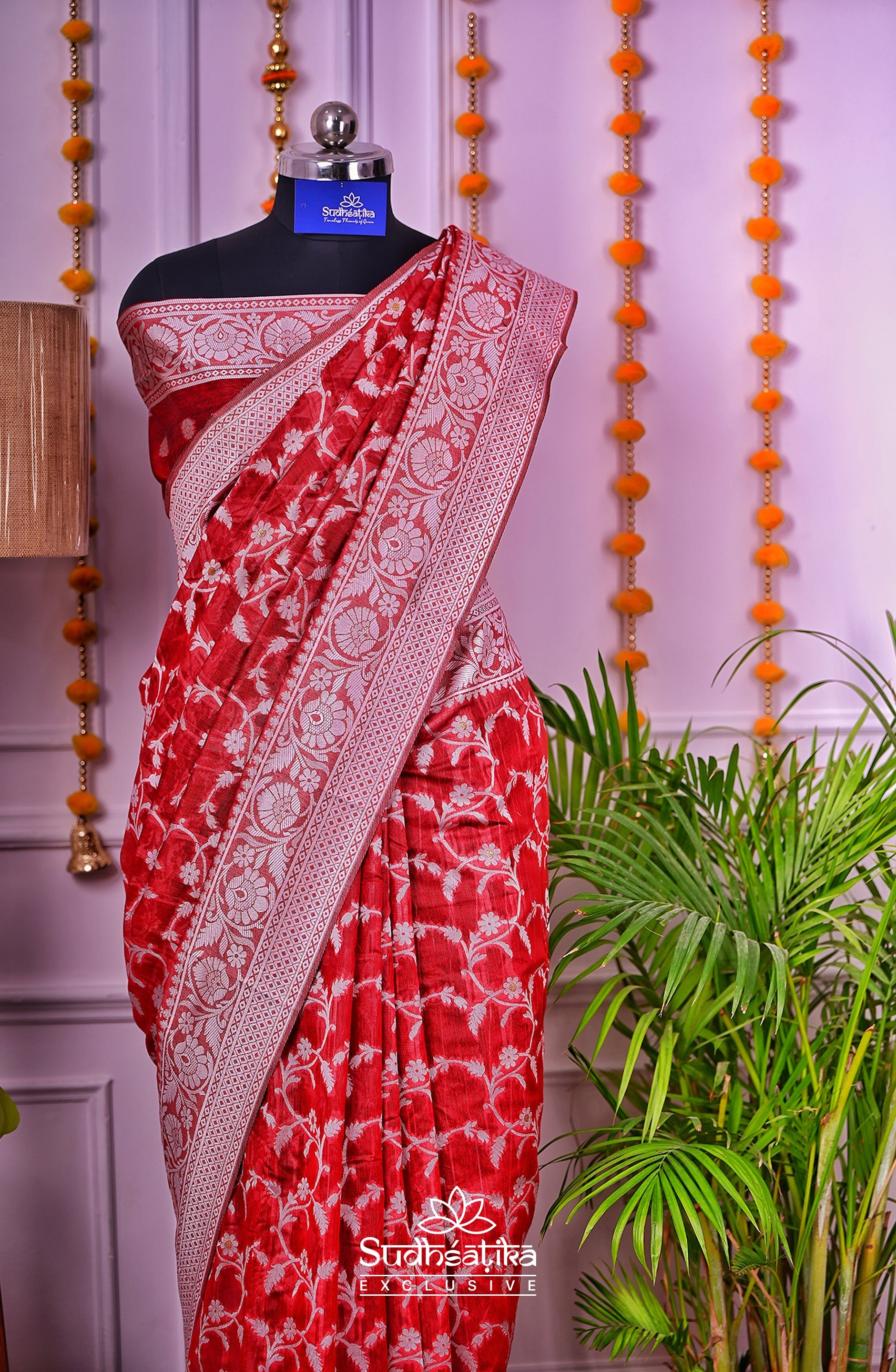 Rani Cotton Saree Lightweight