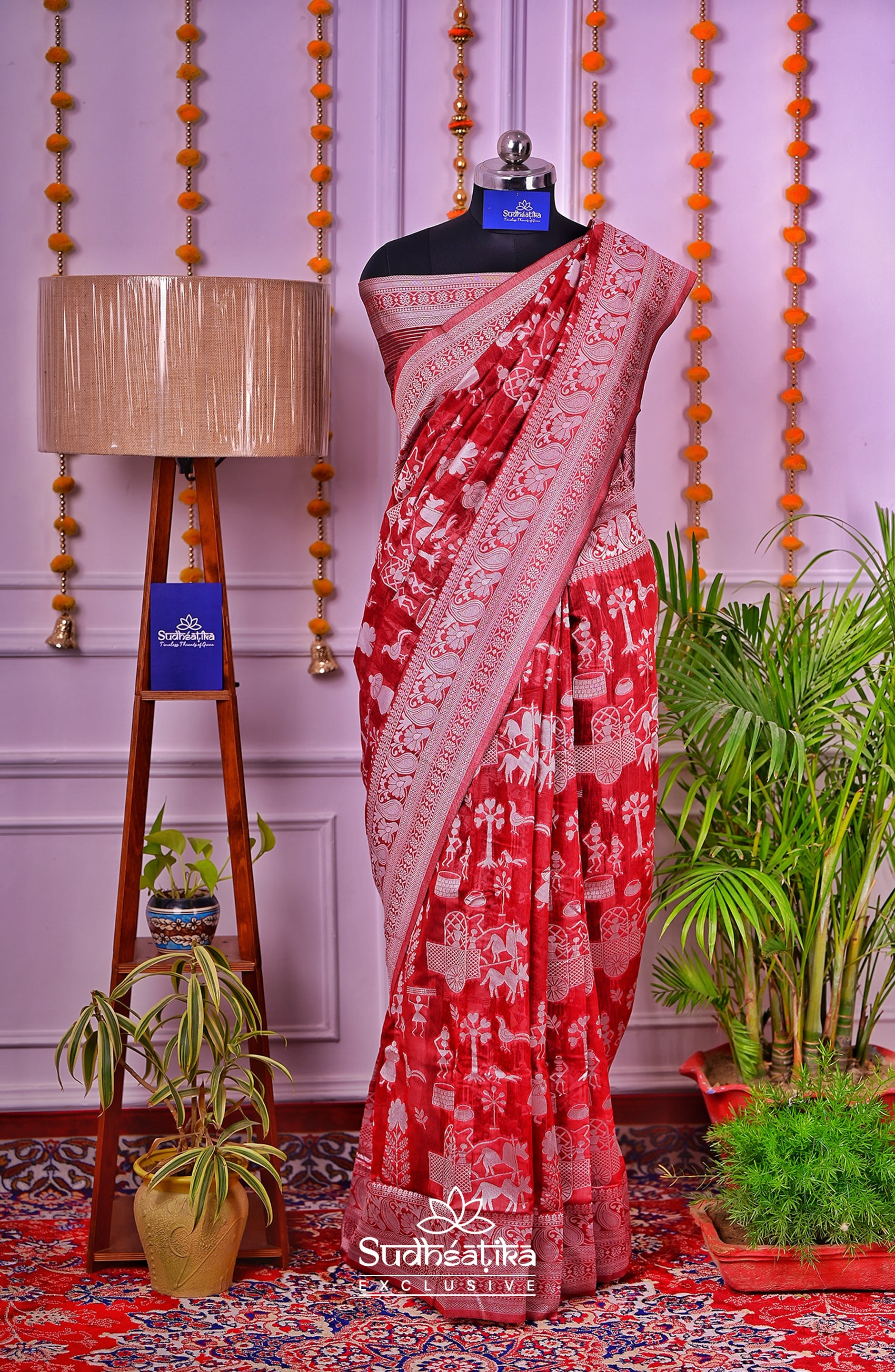 Rani Cotton Saree Lightweight