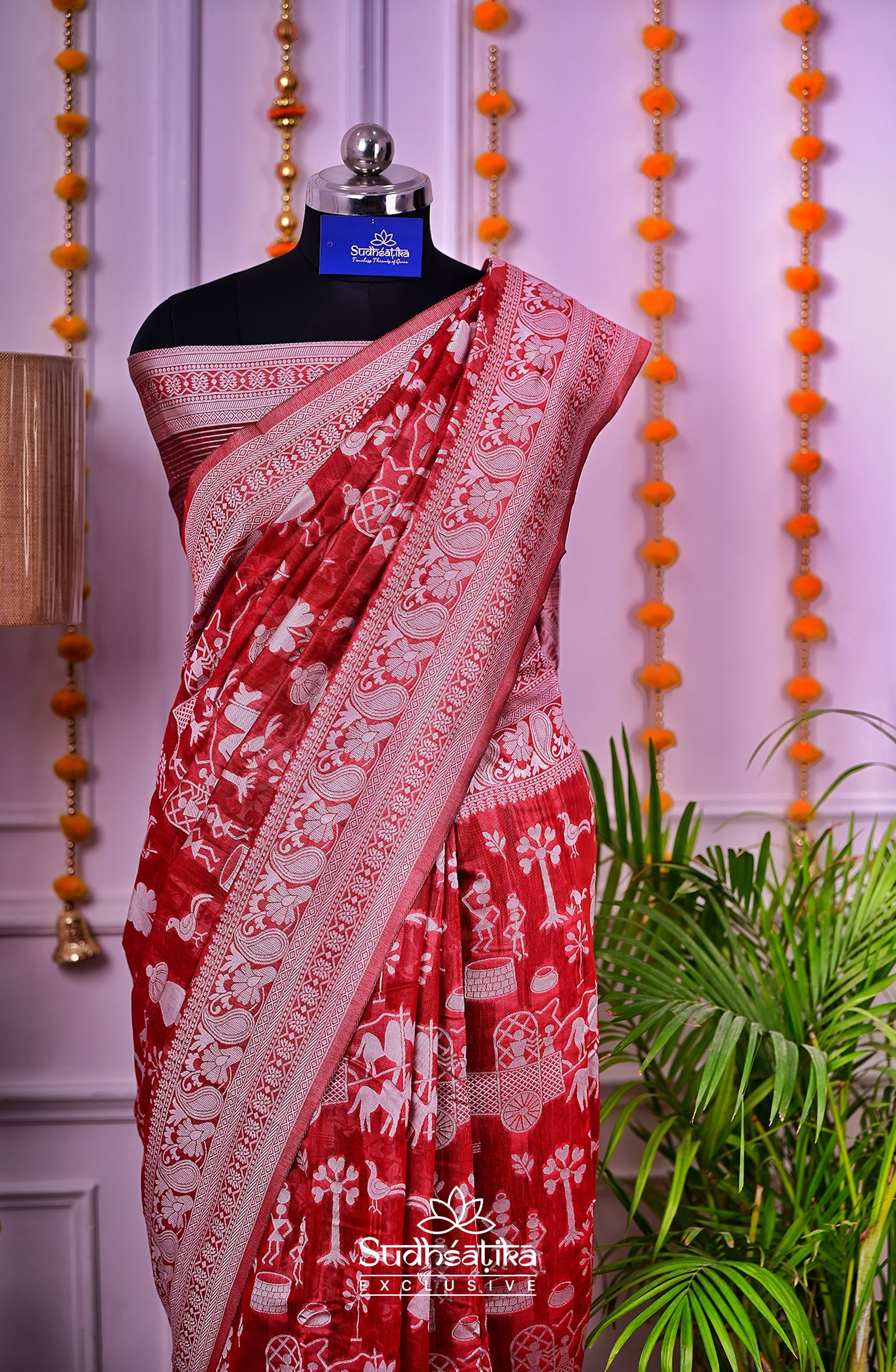 Rani Cotton Saree Lightweight