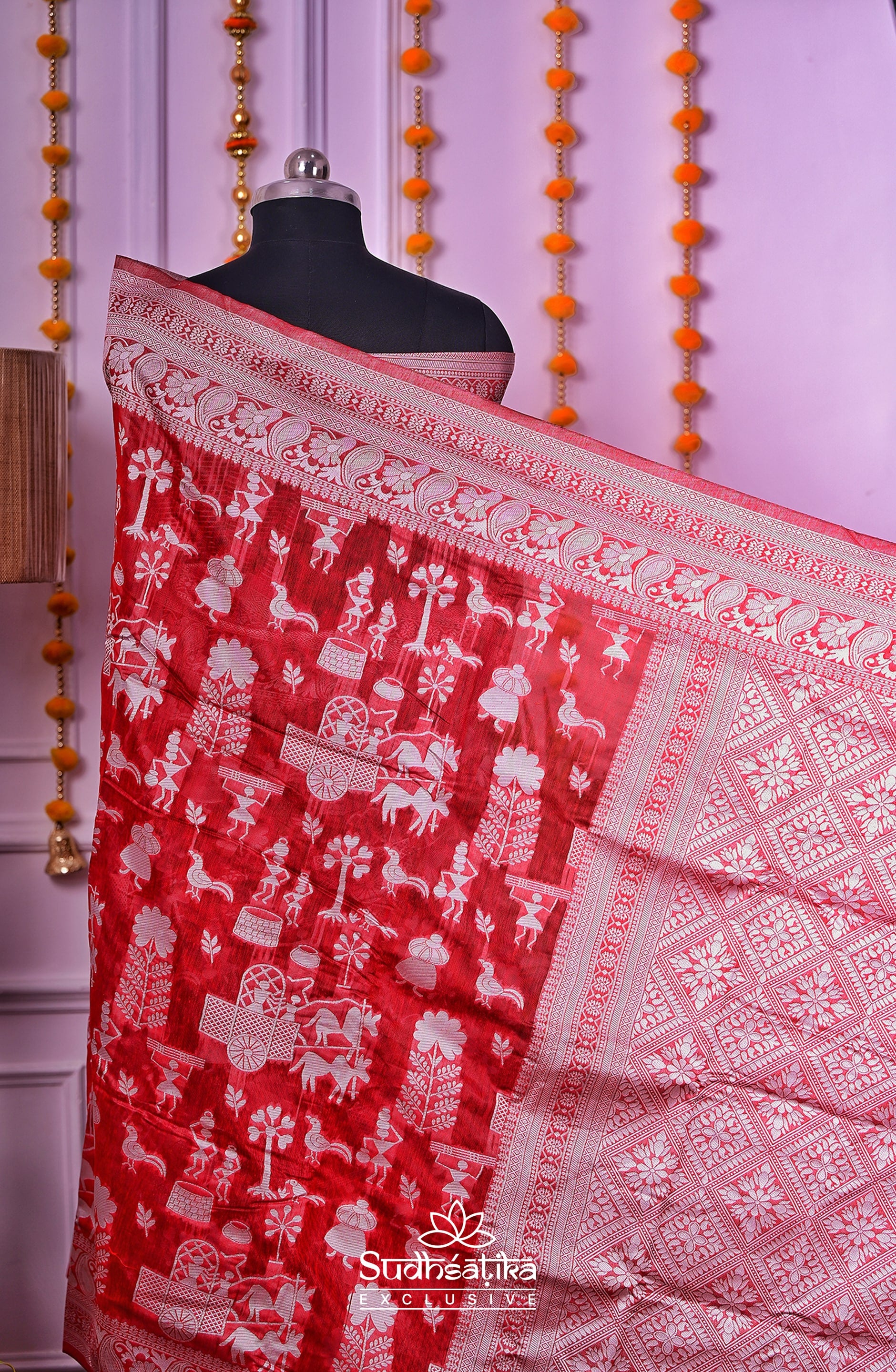Rani Cotton Saree Lightweight